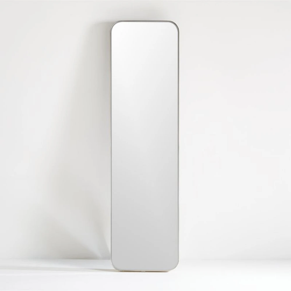 Edge Brass Standing Mirror