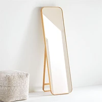 Edge Oak Rectangle Standing Mirror