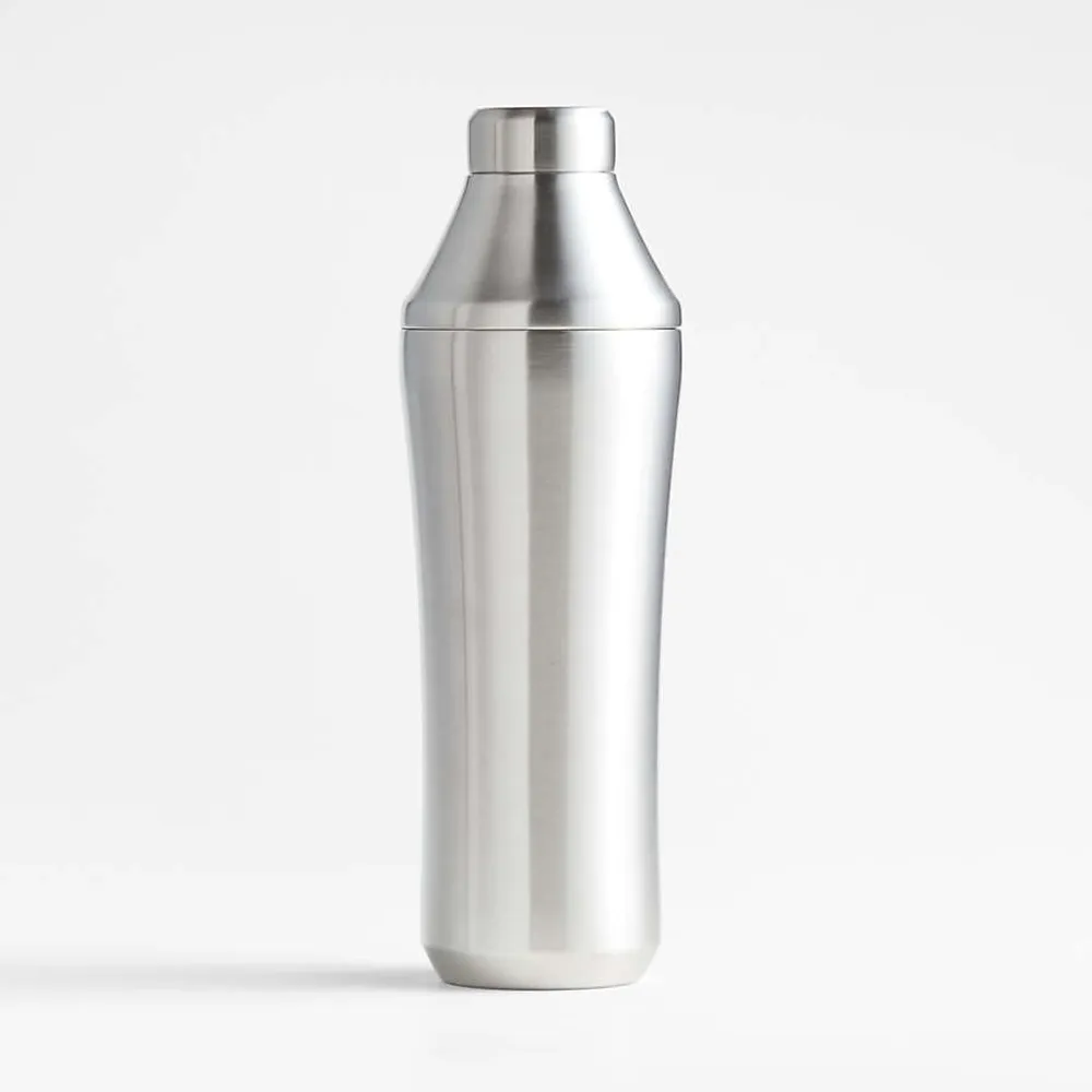 Fenton Graphite Cocktail Shaker + Reviews | Crate & Barrel