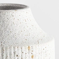 Ema Extra-Large White Ceramic Floor Vase 24"