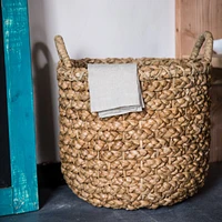 Emlyn Small Woven Blanket Basket
