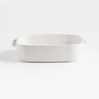 Emile Henry x Crate & Barrel 9"x9" Cream Ceramic Baking Dish