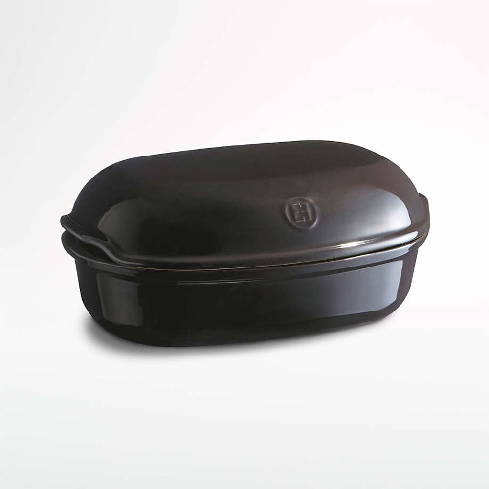 Crate & Barrel Cast Iron Garlic Roaster