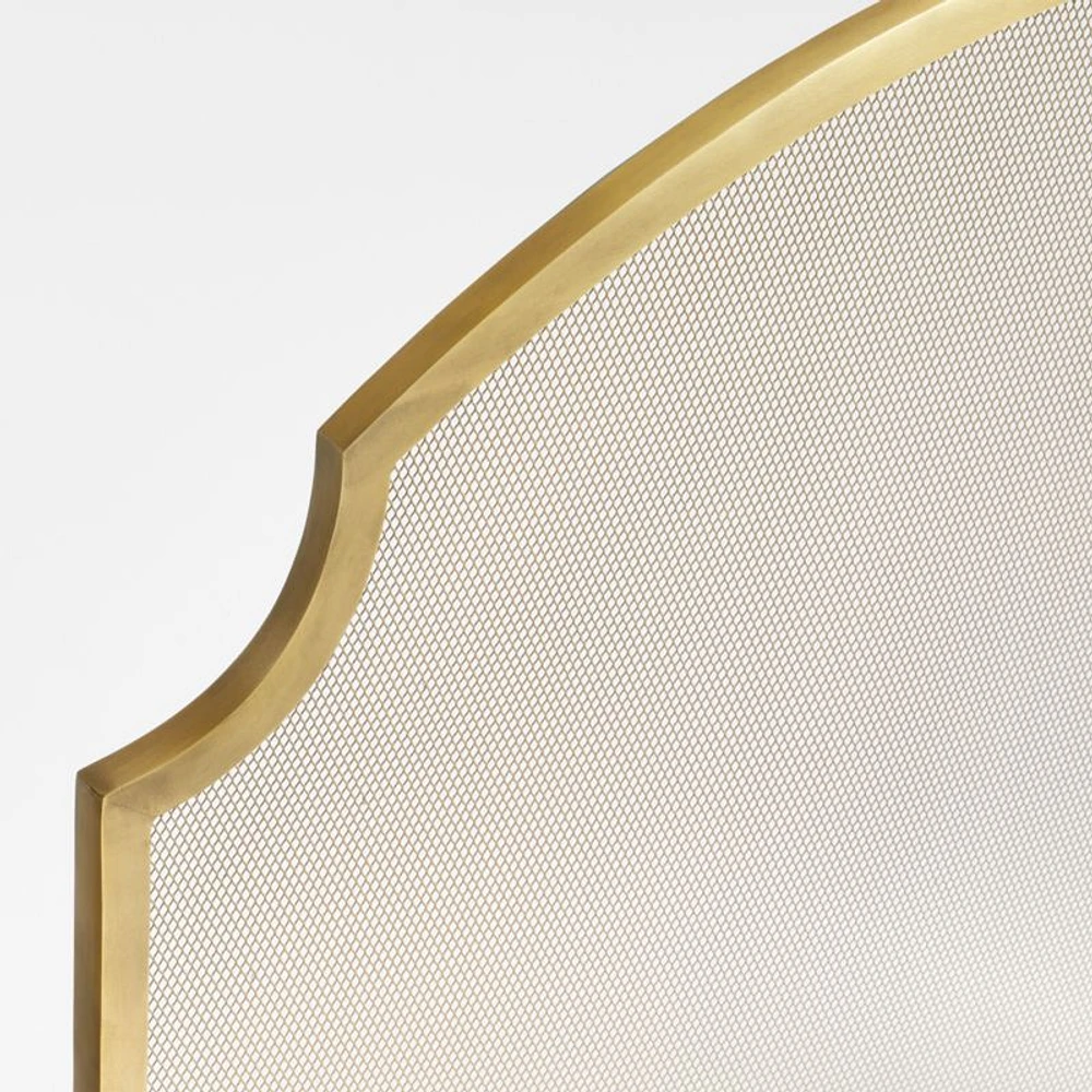 Emmy Brass Fireplace Screen