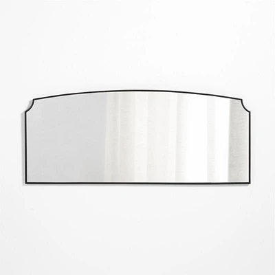 Emmy Long Black Wall Mirror 72"x30"
