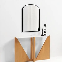 Emmy Black Vanity Mirror 24"x36"