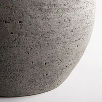 Esphera Grey Round Table Lamp 26.8"