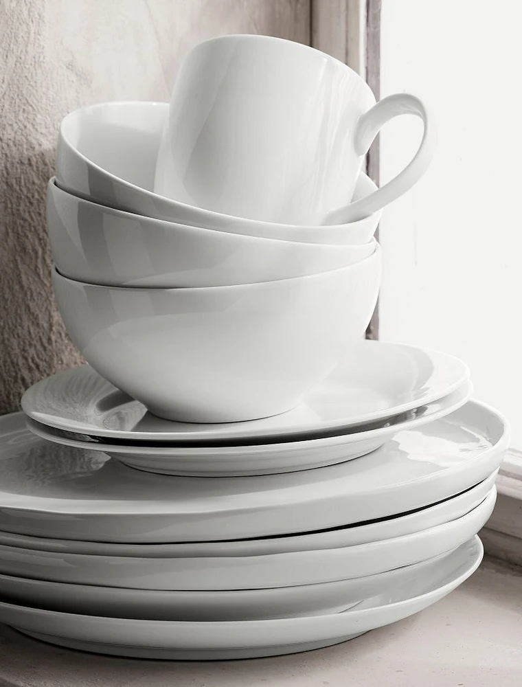 Aspen Coupe Dinner Plates 10.5", Set of 8