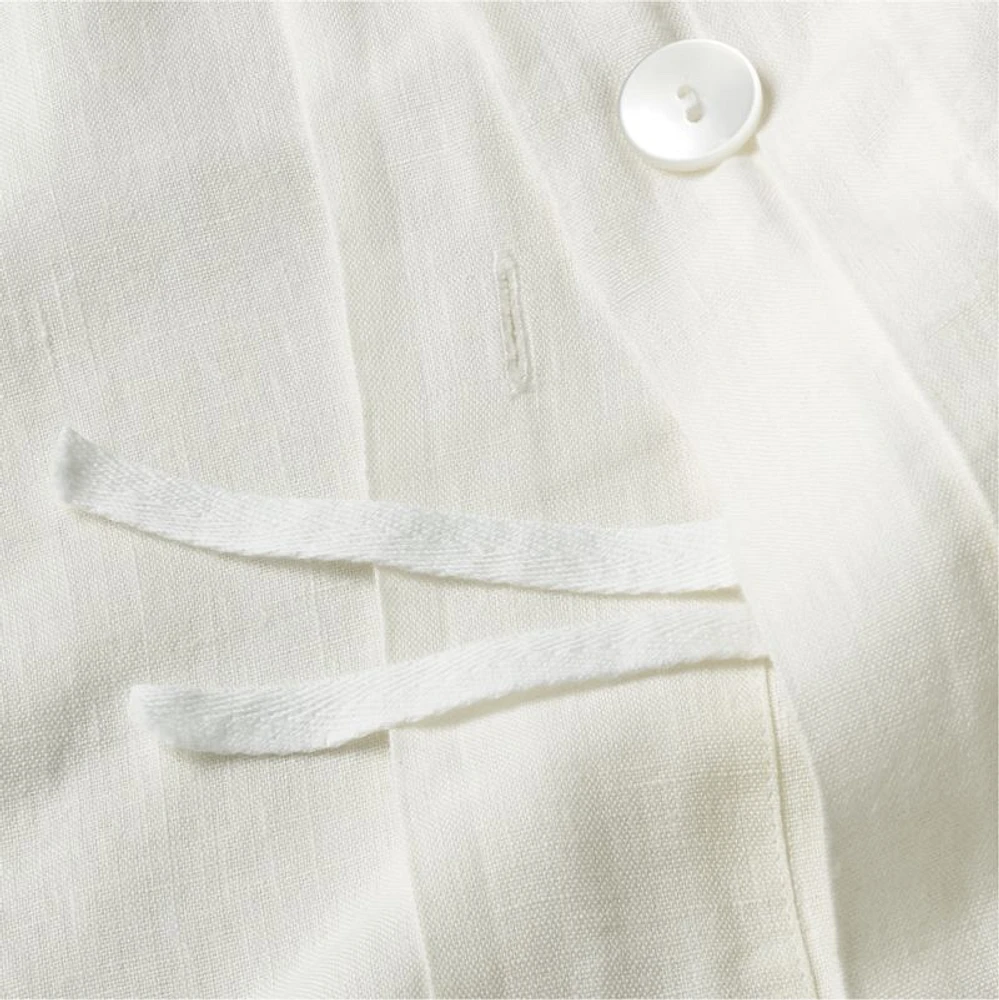 New Natural EUROPEAN FLAX ™-Certified Linen Warm Twin/Twin XL Duvet Cover