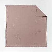 New Natural EUROPEAN FLAX ™-Certified Linen Moody Mauve Full/Queen Duvet Cover
