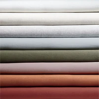 New Natural EUROPEAN FLAX ™-Certified Linen Pampas Ivory King Duvet Cover