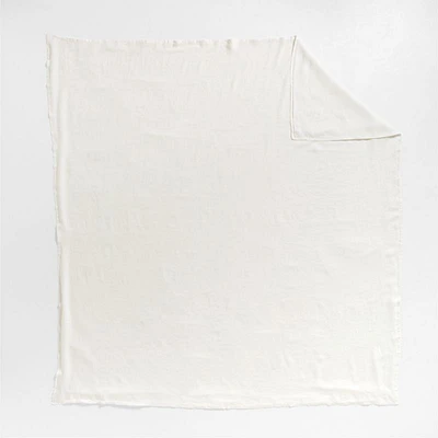 New Natural EUROPEAN FLAX ™-Certified Linen Pampas Ivory King Duvet Cover