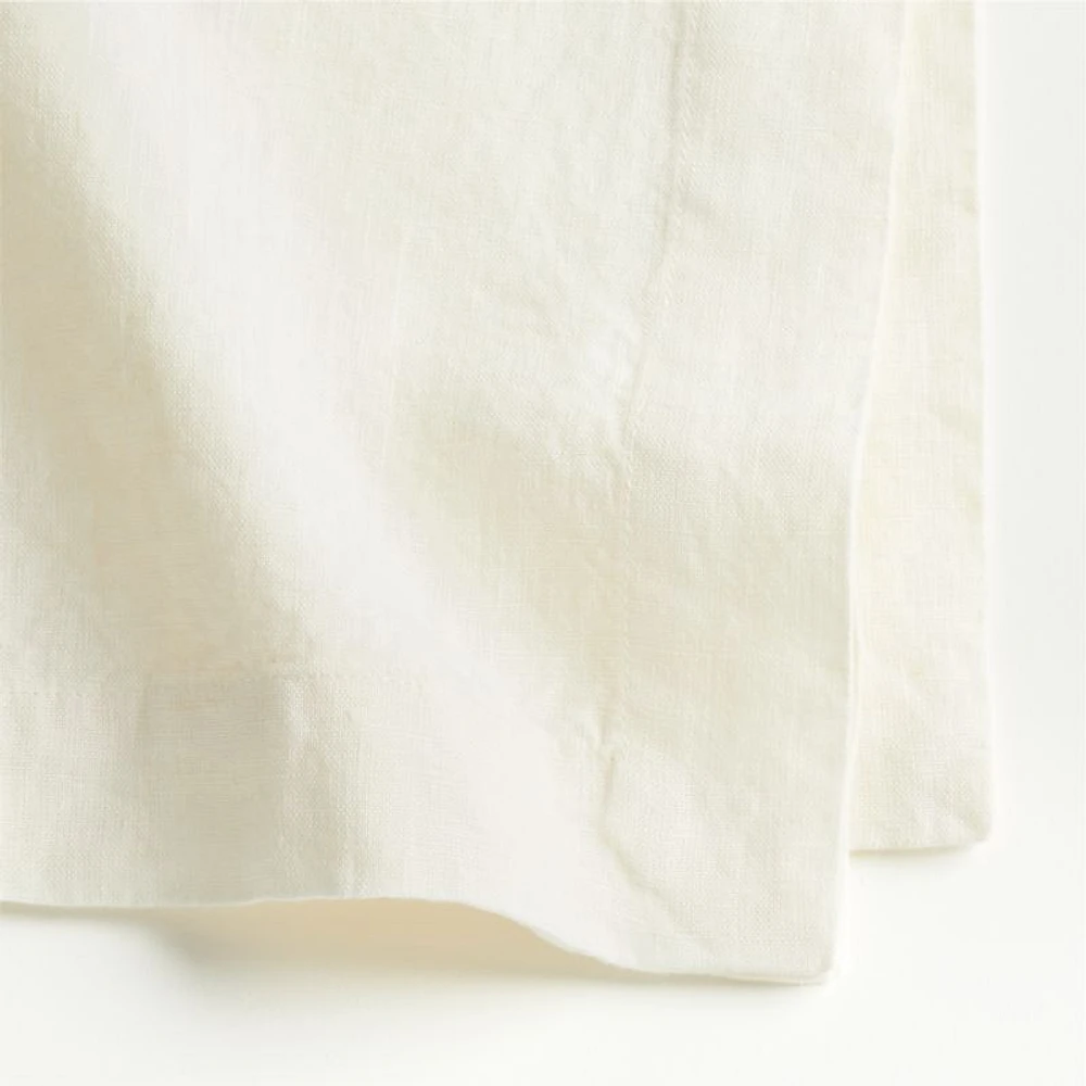 Marin Arctic Ivory EUROPEAN FLAX ™-Certified Linen Napkin