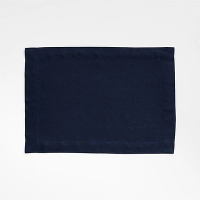 Marin Deep Indigo European Flax ®-Certified Linen Placemat