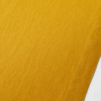Marin 120" Saffron Yellow EUROPEAN FLAX ™-Certified Linen Table Runner