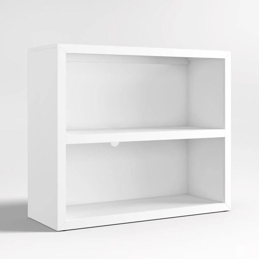 Ever Simple Modular White Wood Kids Bookcase