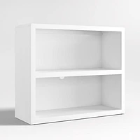 Ever Simple Modular White Wood Kids Bookcase