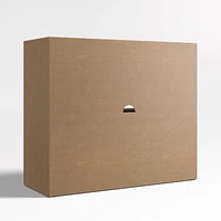 Ever Simple Modular Wood Kids Bookcase with Drawer