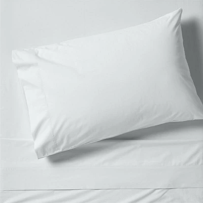 Everyday Snuggle Brushed Cotton Percale Soft Blue Kids Twin Sheet Set