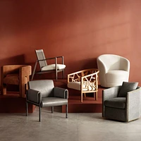 Drew Small Swivel Chair