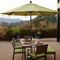 Patio Umbrella Globe LED Outdoor String Lights