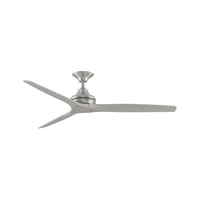 Fanimation Spitfire 60" Brushed Nickel Indoor/Outdoor Ceiling Fan