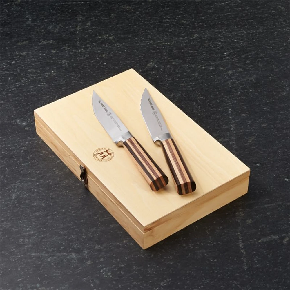 Schmidt Brothers ® Farmhouse Blend Jumbo Steak Knives, Set of 4