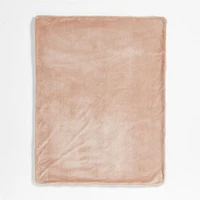 Brown Faux Fur Baby Stroller Blanket