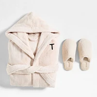 Faux Fur Calm Beige Slippers