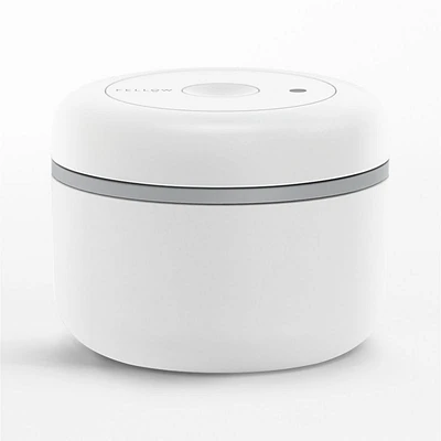 Fellow Atmos Small Matte White Vacuum Canister