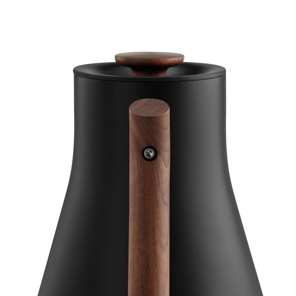 Fellow Corvo EKG Pro Studio Electric Tea Kettle Matte Black with Walnut Accents