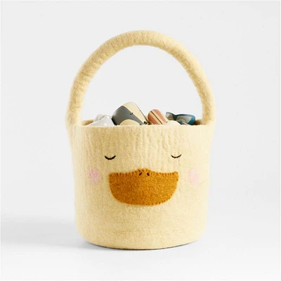 Felt Duck Easter Basket