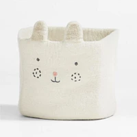 Bunny Felt Shelf Storage Bin