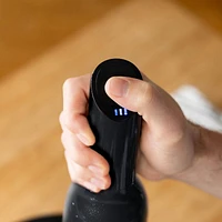 FinaMill Black Rechargeable Spice Grinder and Tray