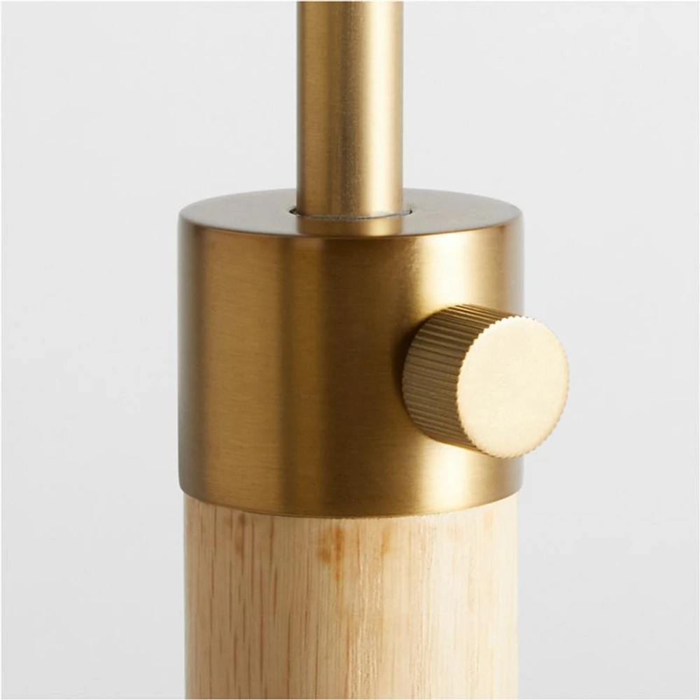 Finley Wooden Adjustable Table Lamp