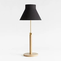 Finley Wooden Adjustable Table Lamp