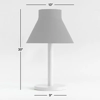 Finley Wooden Adjustable Table Lamp