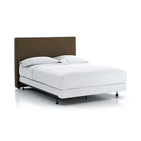 Flange Queen Headboard Bark