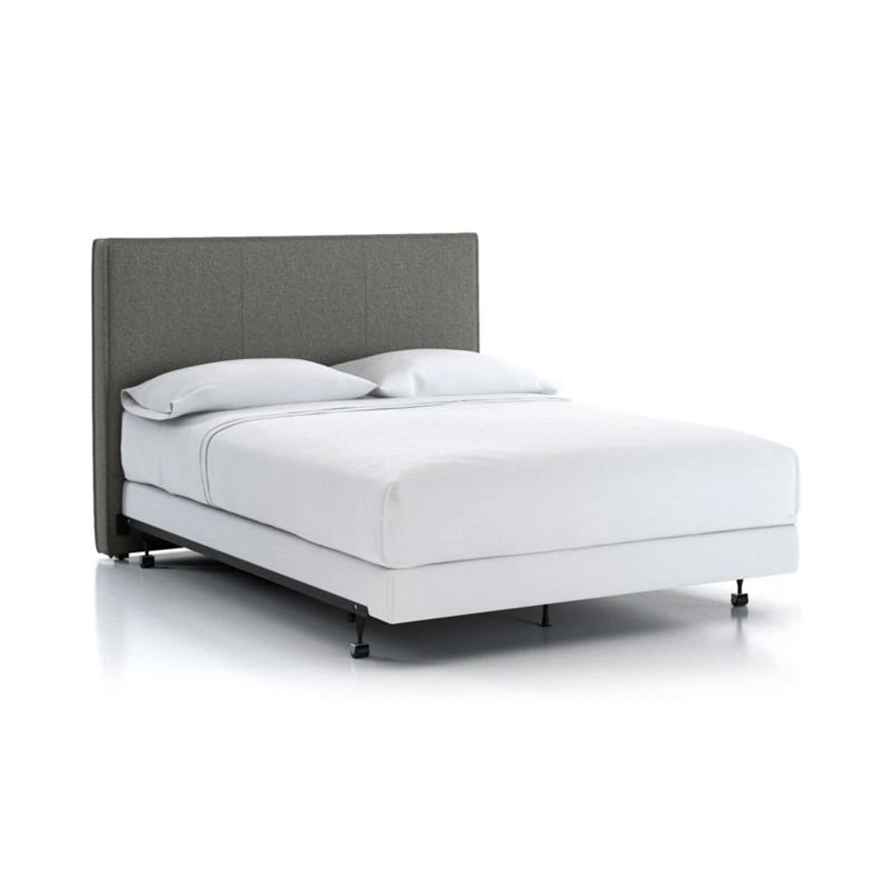 Flange Queen Headboard  Grey
