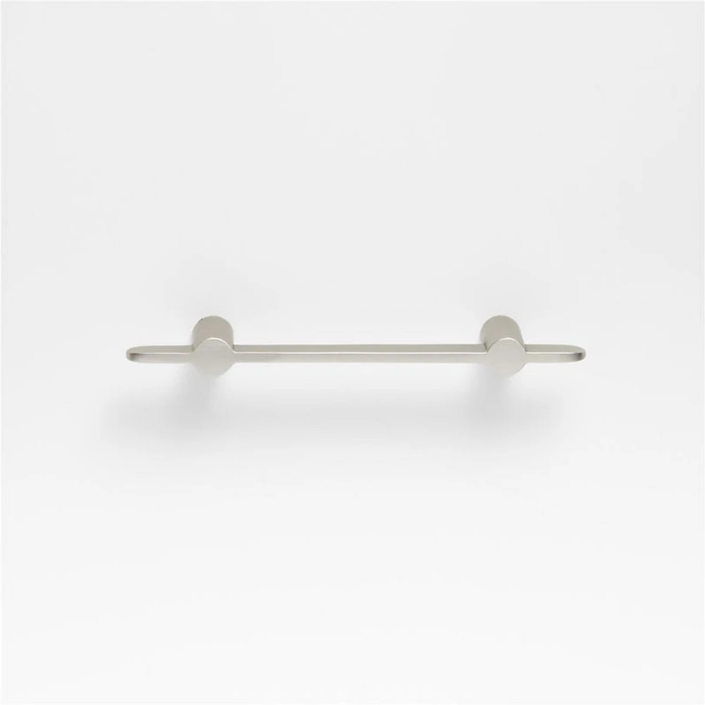 Flat 3" Brushed Nickel Cabinet Drawer Bar Pull
