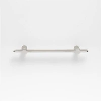Flat 4" Brushed Nickel Cabinet Drawer Bar Pull