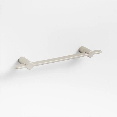 Flat 4" Brushed Nickel Cabinet Drawer Bar Pull