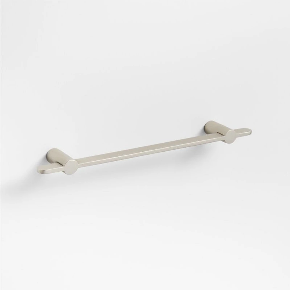 Flat 5" Brushed Nickel Cabinet Drawer Bar Pull