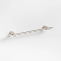Flat 5" Brushed Nickel Cabinet Drawer Bar Pull