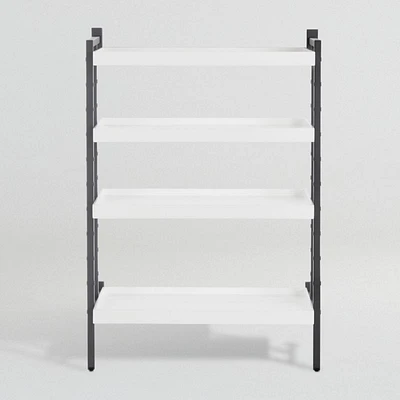 Flex Modular 24" 4-Shelf Half Bookcase