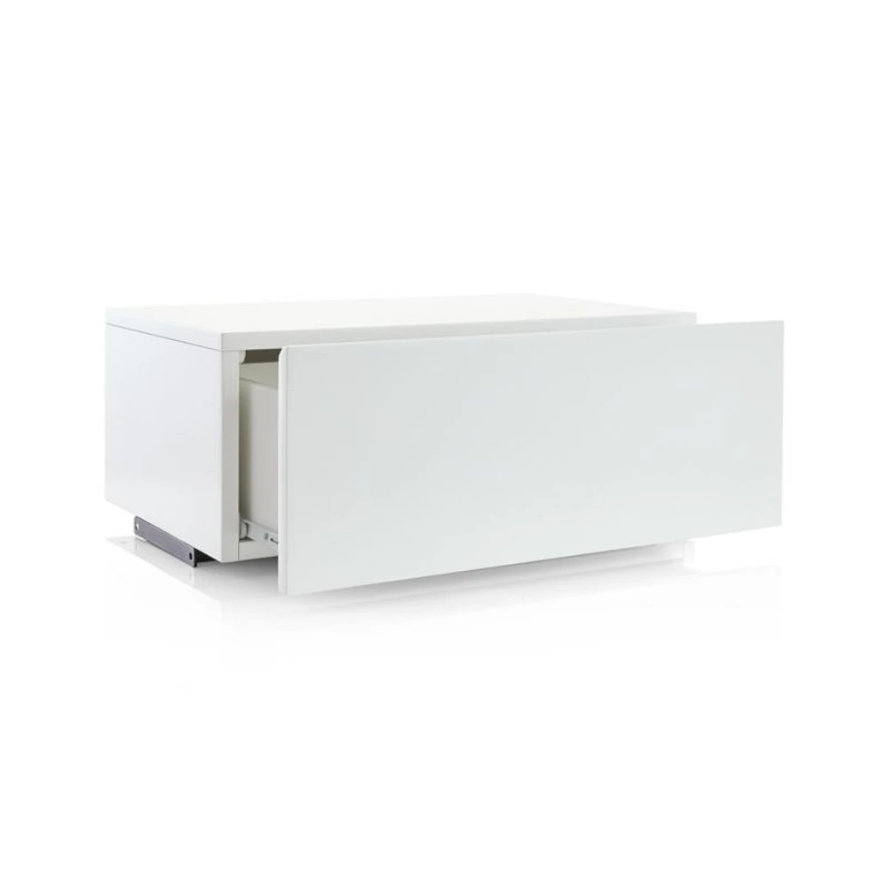 Flex 24" White Storage Drawer Box
