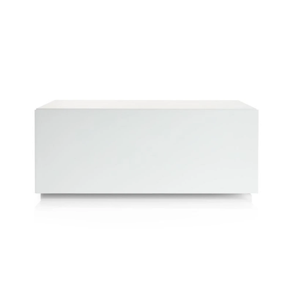 Flex 24" White Storage Drawer Box