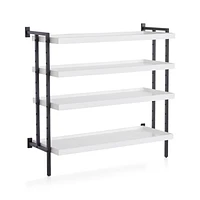 Flex Modular 36" 4-Shelf Half Bookcase