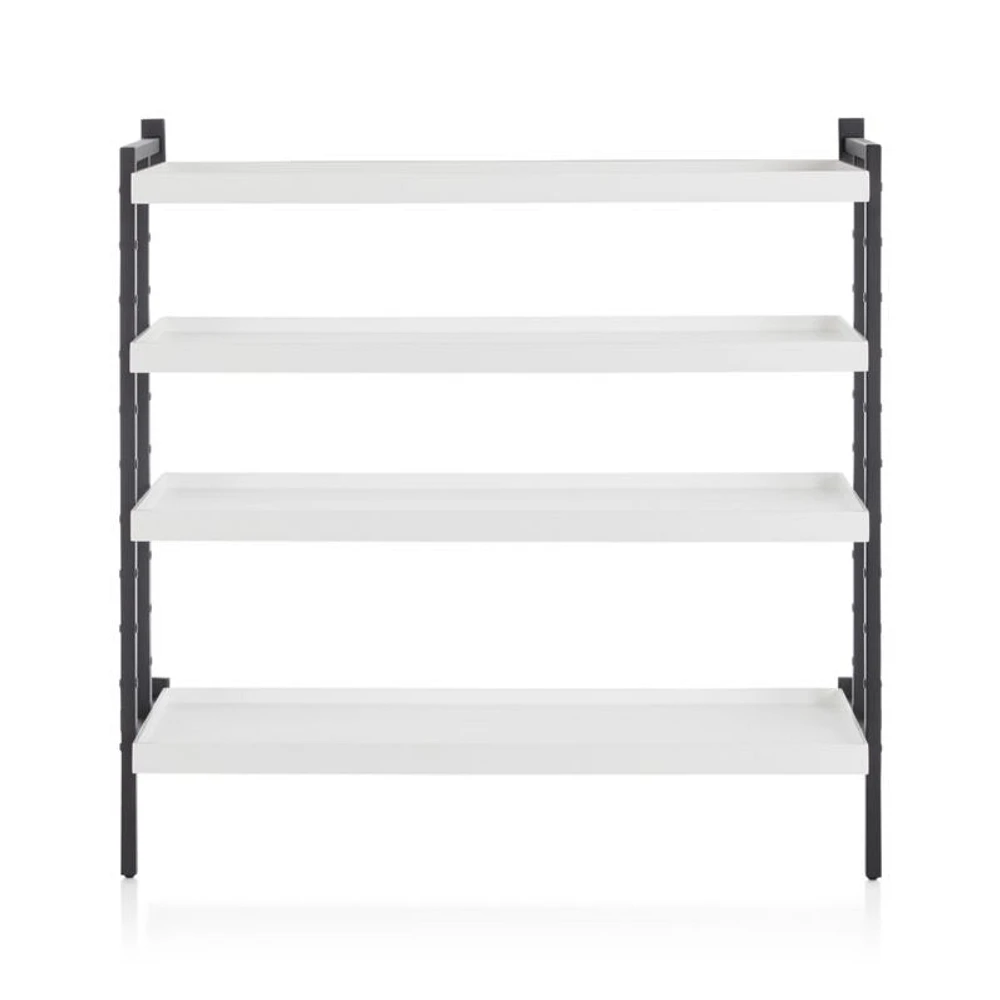 Flex Modular 36" 4-Shelf Half Bookcase