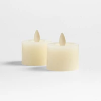 Flicker Flameless White Votive Candles, Set of 2